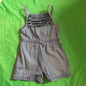 Carter's Dresses - $1 w bundle .. Jeans short Romper Carter's Dresses - $1 w bundle .. Jeans short Romper